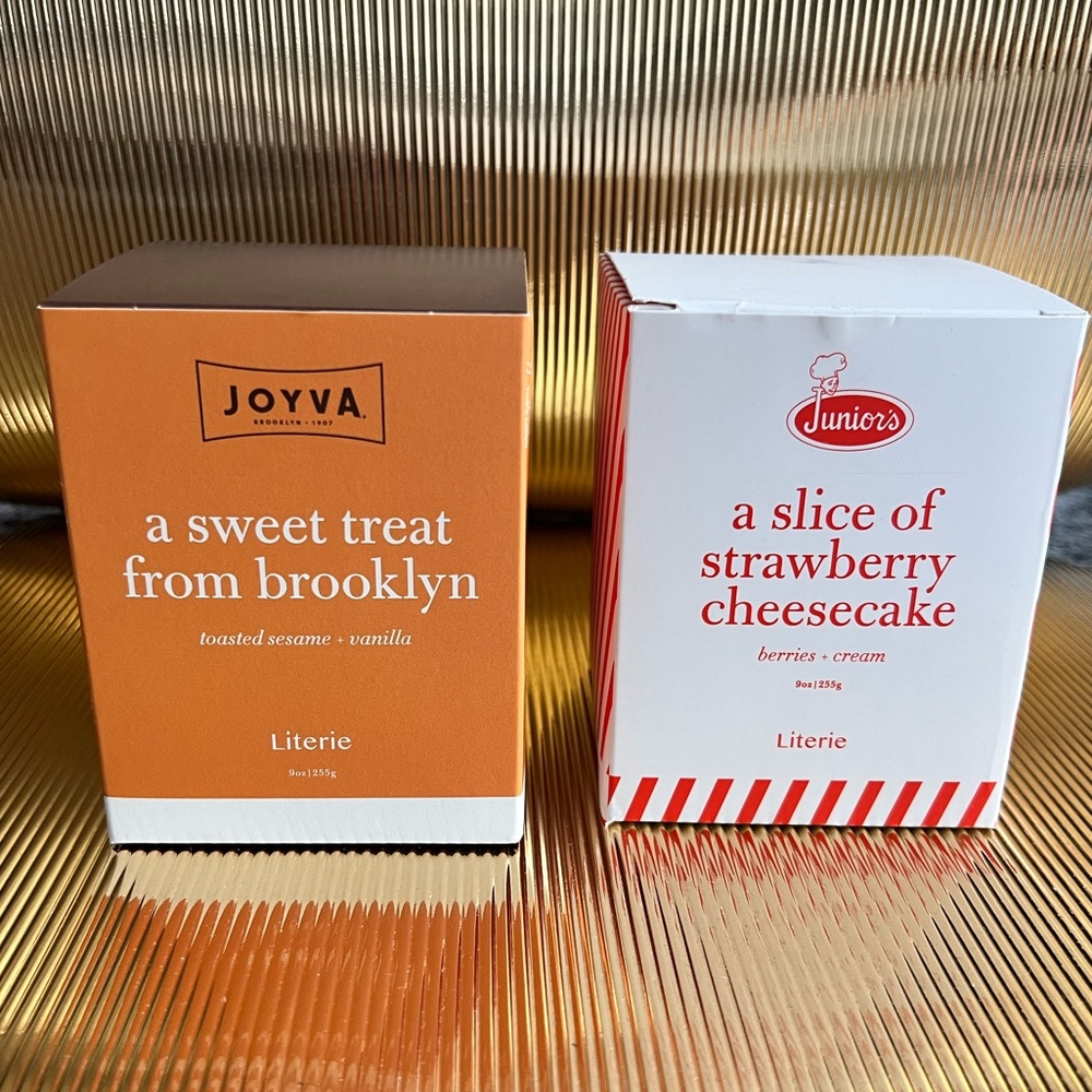 NEW YORK ICON x LITERIE CANDLE DUO (can separate)